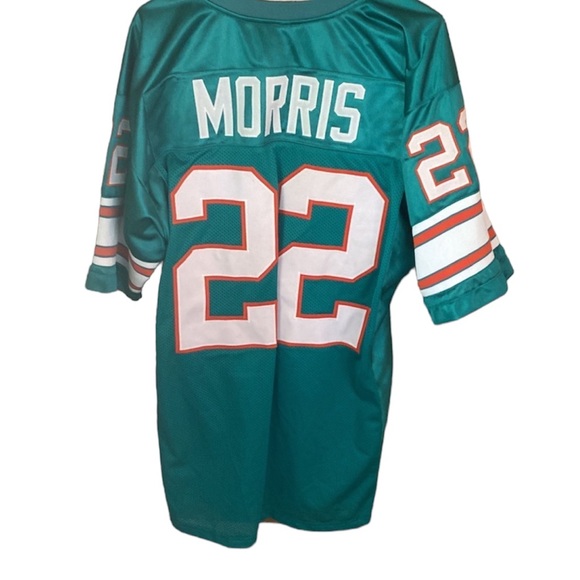 Miami dolphins mercury morris #22 jersey size 48 - Picture 2 of 14